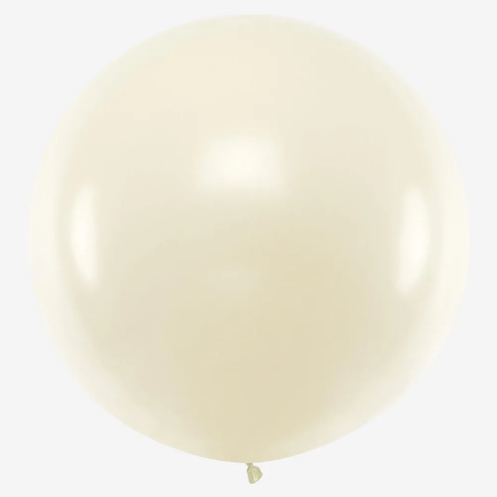 Best Party Deco Giant Balloon: 1 Shiny White Balloon