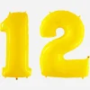 Cheap Grabo Balloons Giant Helium Balloon - Giant Yellow Number Balloon