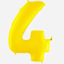 Cheap Grabo Balloons Giant Helium Balloon - Giant Yellow Number Balloon