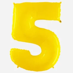 Cheap Grabo Balloons Giant Helium Balloon - Giant Yellow Number Balloon