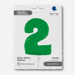 Best Grabo Balloons Giant Helium Balloon - Giant Green Number Balloon