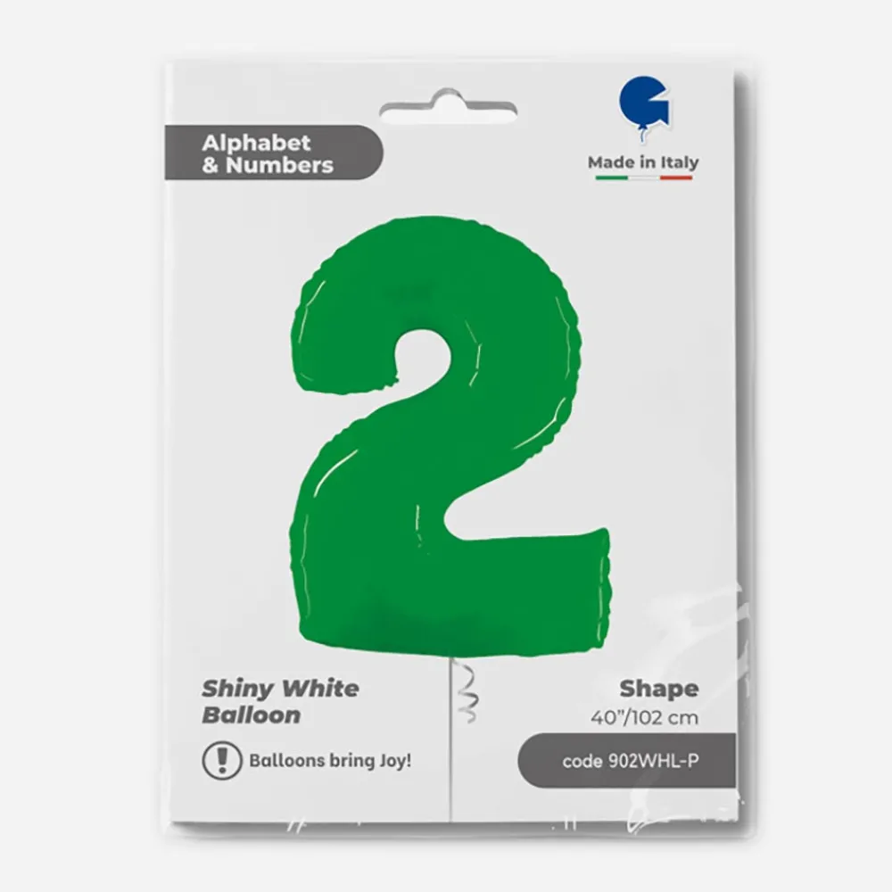 Best Grabo Balloons Giant Helium Balloon - Giant Green Number Balloon