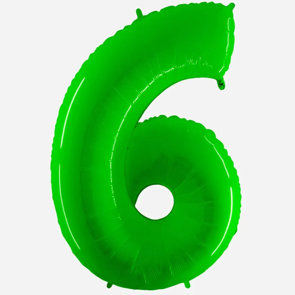 Best Grabo Balloons Giant Helium Balloon - Giant Green Number Balloon