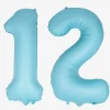 Shop Unique Party Giant Helium Balloon - Light Blue Number Balloon