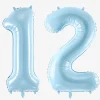 Cheap Party Deco Giant Helium Balloon - Matte Blue Number Balloon