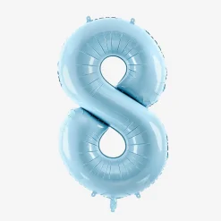 Cheap Party Deco Giant Helium Balloon - Matte Blue Number Balloon