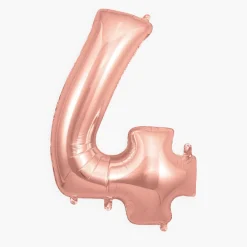 Store My Little Day Giant Helium Balloon - Rose Gold Number Balloon