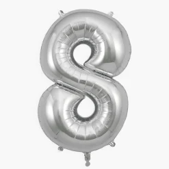 Cheap My Little Day Giant Helium Balloon - Silver Number Balloon