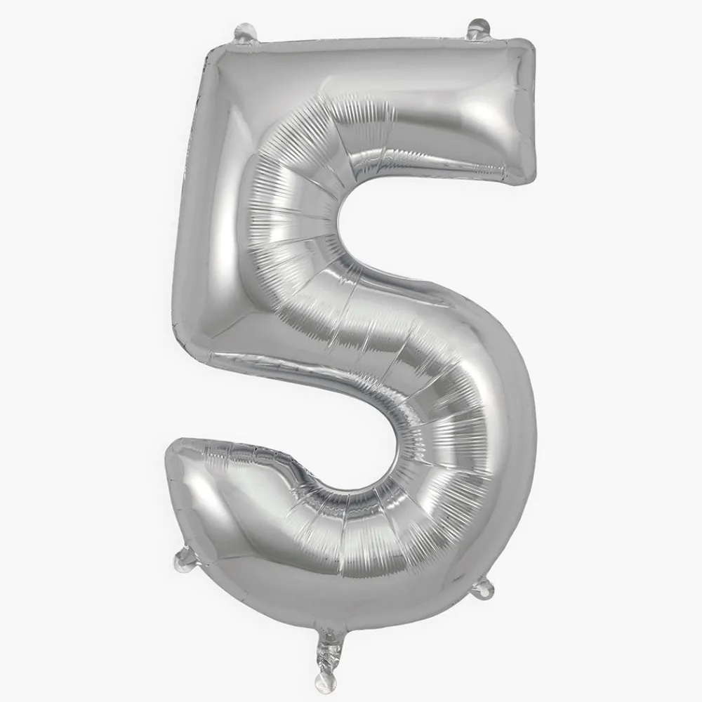 Cheap My Little Day Giant Helium Balloon - Silver Number Balloon