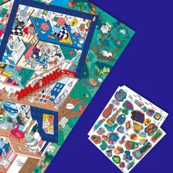 Store Omy Giant House Poster With Stickers