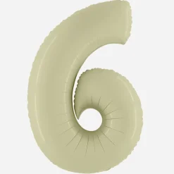 Shop Grabo Balloons Giant Number Balloon Olive Green