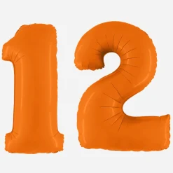 Hot Grabo Balloons Giant Orange Number Balloon