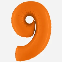 Hot Grabo Balloons Giant Orange Number Balloon