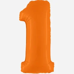 Hot Grabo Balloons Giant Orange Number Balloon