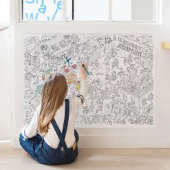 Best Omy Giant Pony Club Coloring Poster