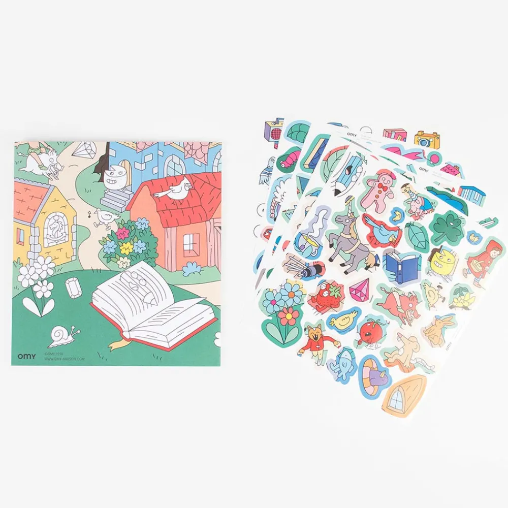 Cheap Omy Giant Poster And Fantastic Stickers