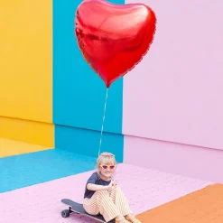 Cheap Party Deco Giant Red Heart Balloon