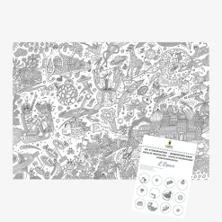 Online Pirouette Cacahouete Giant Space Coloring Poster