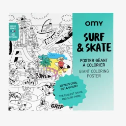 Fashion Omy Giant Surf & Skate Poster