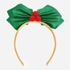 Online Rico Design Glitter Christmas Holly Headband