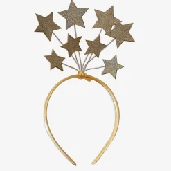 Discount Ginger Ray Gold Glitter Stars Christmas Headband