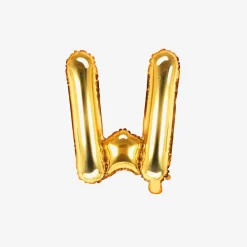 Store Party Deco Gold Letter Balloon (Small Size)
