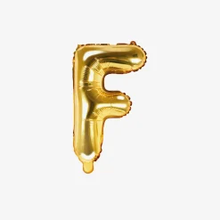 Store Party Deco Gold Letter Balloon (Small Size)