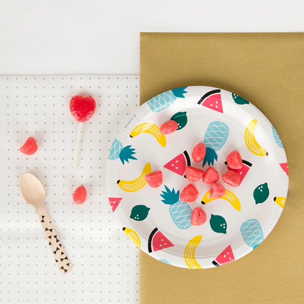 Cheap Françoise Paviot Gold Paper Tablecloth