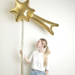 Best Sale Rico Design Gold Shooting Star Balloon