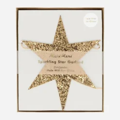Clearance Meri Meri Golden Star Garland
