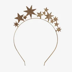 Hot Ginger Ray Golden Stars Headband