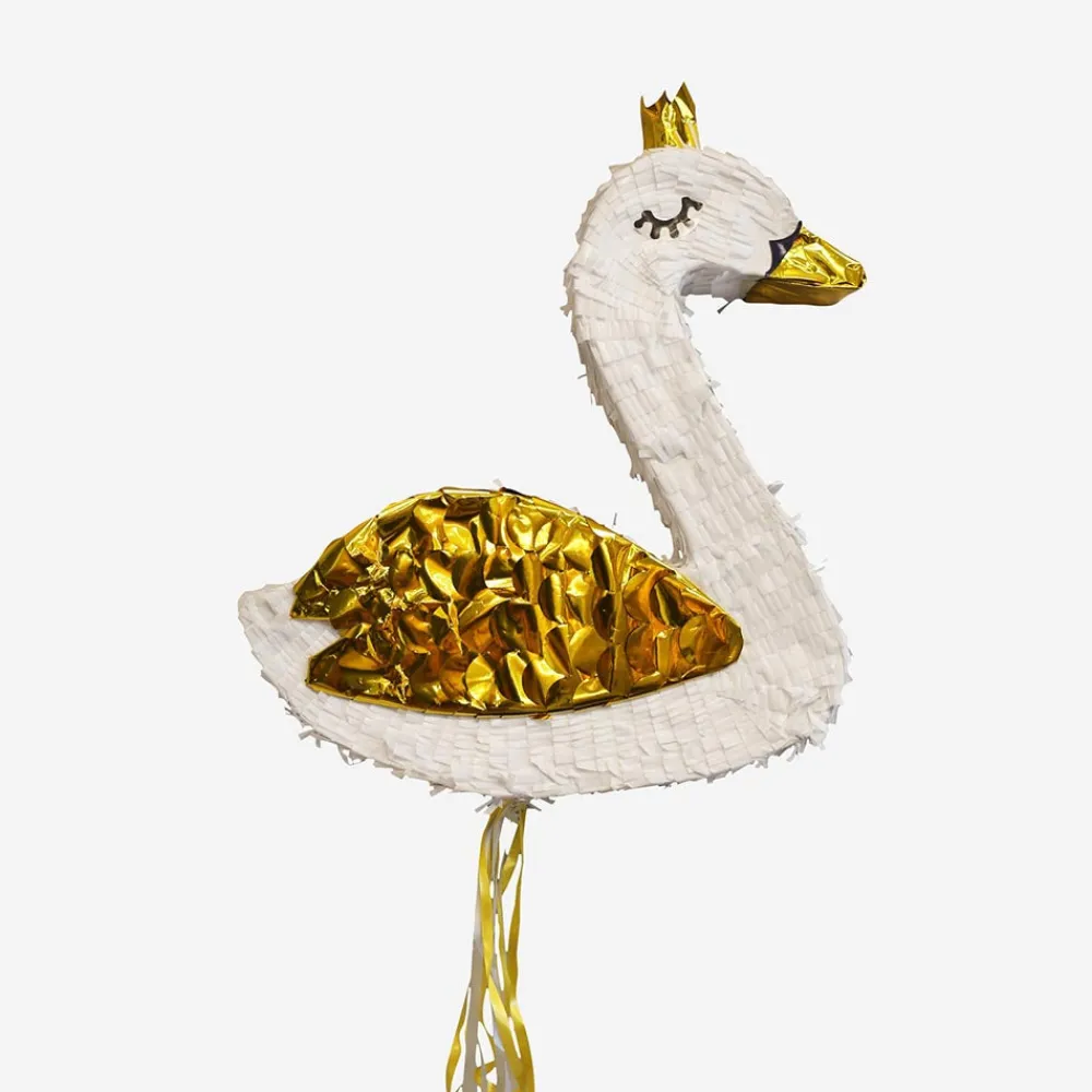 Sale Amscan Golden Swan Pinata