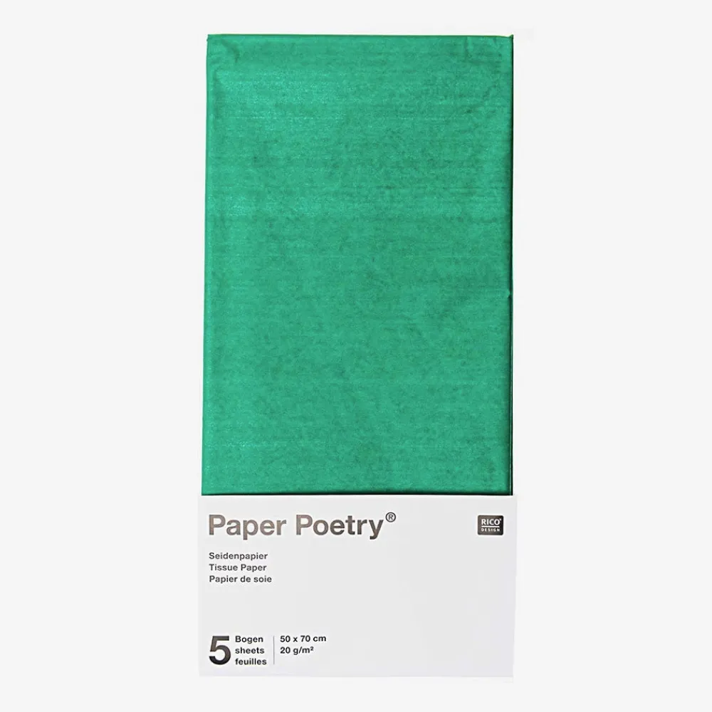 New Rico Design Green Tissue Paper