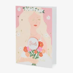 Clearance Party Deco Greeting Card Pin'S Evjf Bride