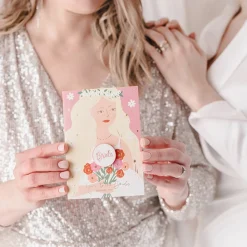 Clearance Party Deco Greeting Card Pin'S Evjf Bride