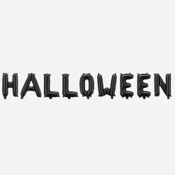 Best Sale Party Deco Halloween Black Balloon Garland