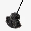 Hot Ginger Ray Halloween Black Tulle Witch Broom