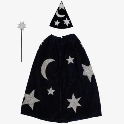 Best Sale Meri Meri Halloween Blue Velvet Magician Cape And Hat