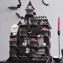 Flash Sale Ginger Ray Halloween Haunted House Cake Stand