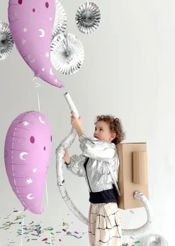 Shop Party Deco Halloween Pink Ghost Balloon