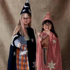 Store Meri Meri Halloween Pink Velvet Magician Cape And Hat