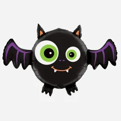 Hot Grabo Balloons Halloween Smiling Bat Balloon