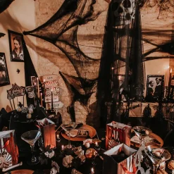 Outlet Arty Fêtes Factory Halloween Spider Cake Stand