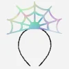 Cheap Party Deco Halloween Spider Web Headband