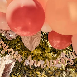 Hot Arty Fêtes Factory Happy Birthday Garland With Flowers