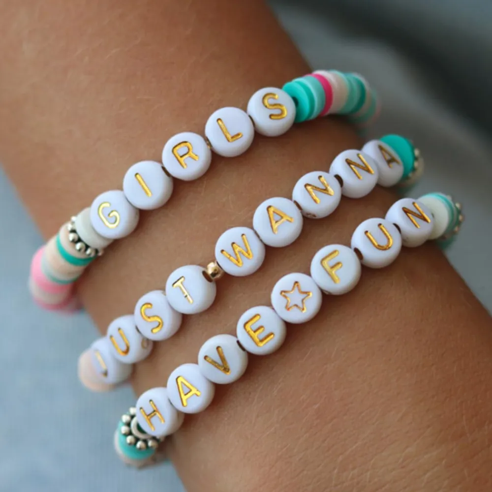 New La petite épicerie Heishi Beads - Girls, Just Wanna And Have Fun