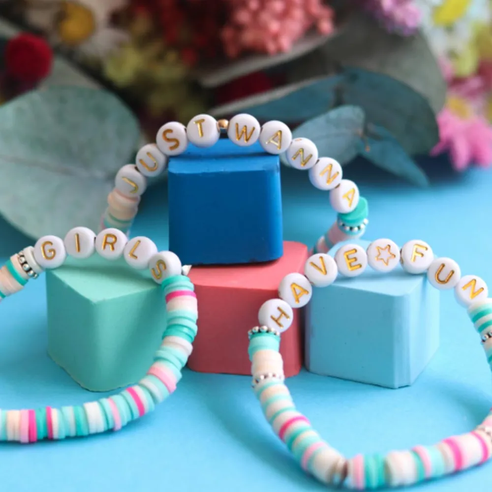 Sale La petite épicerie Heishi Beads - Girls, Just Wanna And Have Fun