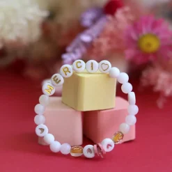 Flash Sale La petite épicerie Heishi Beads Thank You