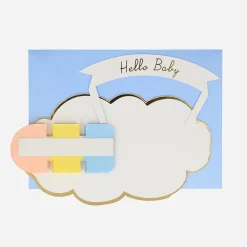 Online Meri Meri Hello Baby Rainbow Pop Up Card