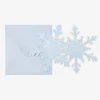 Shop Arty Fêtes Factory Ice Blue Snowflake Birthday Invitation (8)